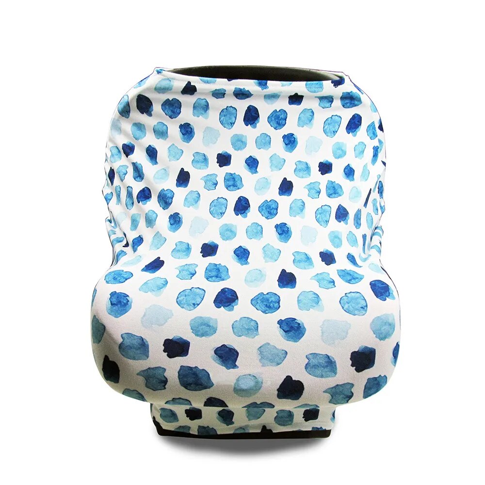 New Large Nursing Cover Breastfeeding Scarf Fashion Print Windproof Stroller Cover Cloth Baby Safety Car Seat Cover