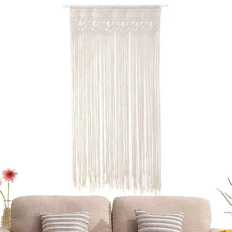 Macrame Wall Hangings Boho Woven Tapestry For Aesthetic Room Decor Fit