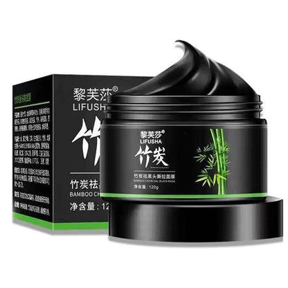 Bamboo Purifying Acne Peel-off Mask Facial Cleansing Remover Charcoal Cleansing Black Removal