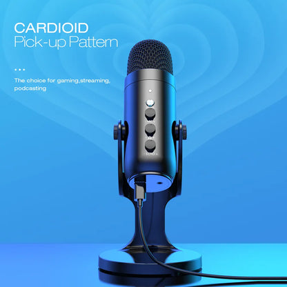 Zealsound Professional USB Condenser Microphone Studio Recording Mic
