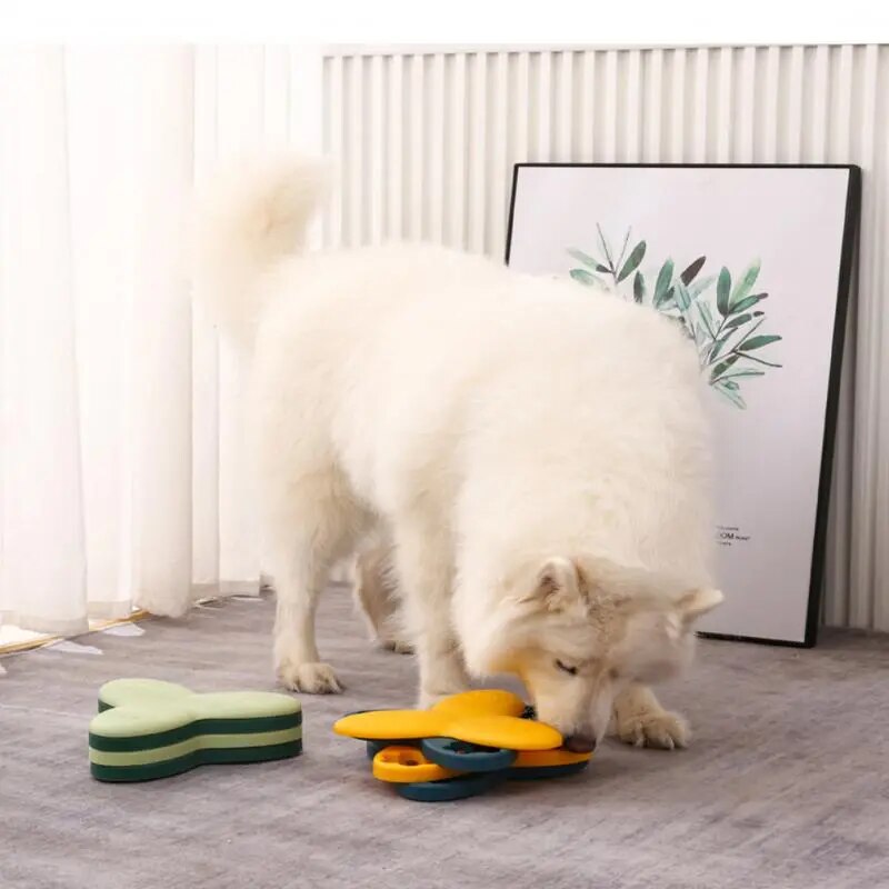 Dog Puzzle Toys Slow Feeder Interactive Increase Puppy IQ Food Dispenser Slowly Eating Anti Choke Pet Cat Dogs Training Game