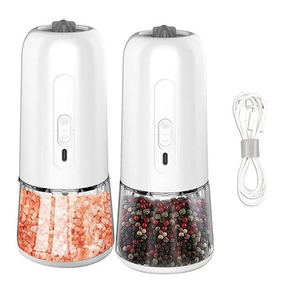 Xiaomi Rechargeable Electric Pepper Grinder Automatic Gravity Salt and Pepper Mill with Coarseness High Capacity Grinder