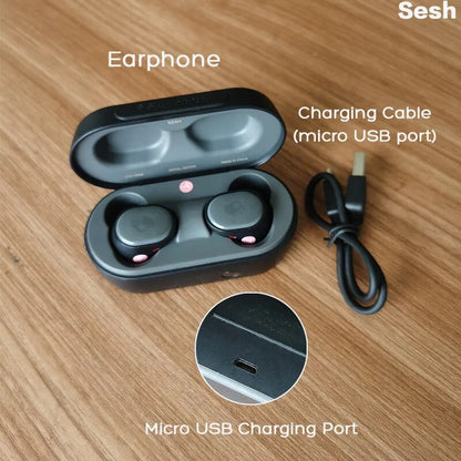 Skullcandy Sesh/Sesh Evo Wireless Bluetooth Earphone TWS Earbuds Noise Cancelling Earphone