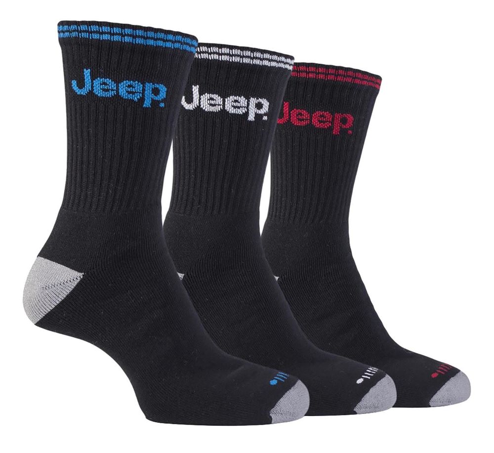 Jeep - 3 Pr Basic Sports Socks