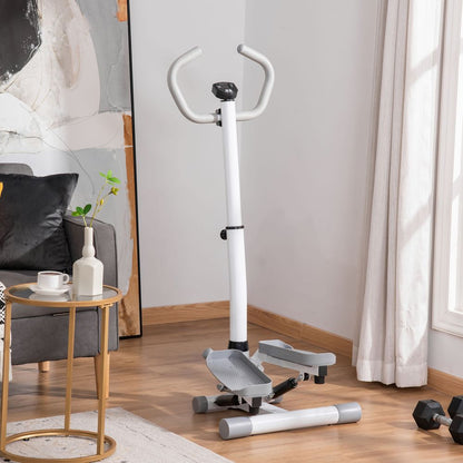 Adjustable Twist Stepper Step Machine For Home Gym Aerobic Workout HOMCOM