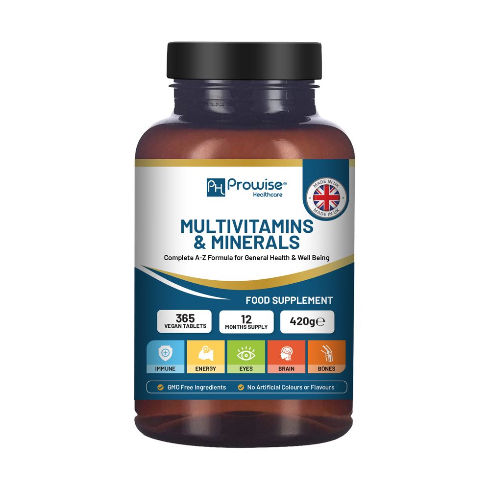 A-Z Multivitamins & Minerals - 365 Vegan Multivitamin Tablets
