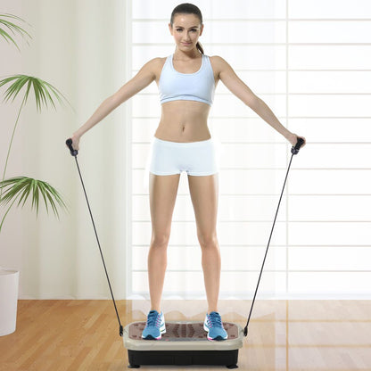 Vibration Plate Machine Fitness Body Shaper Slim Trainer Home Gym HOMCOM