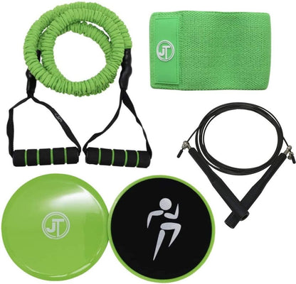 JT Fitness Booty Band Belt,Resistance Band for Legs & Glutes Fitness Band Green