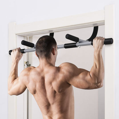 Indoor Fitness Door Horizontal Bar Pull-ups Home Gym Upper Body Workout HOMCOM